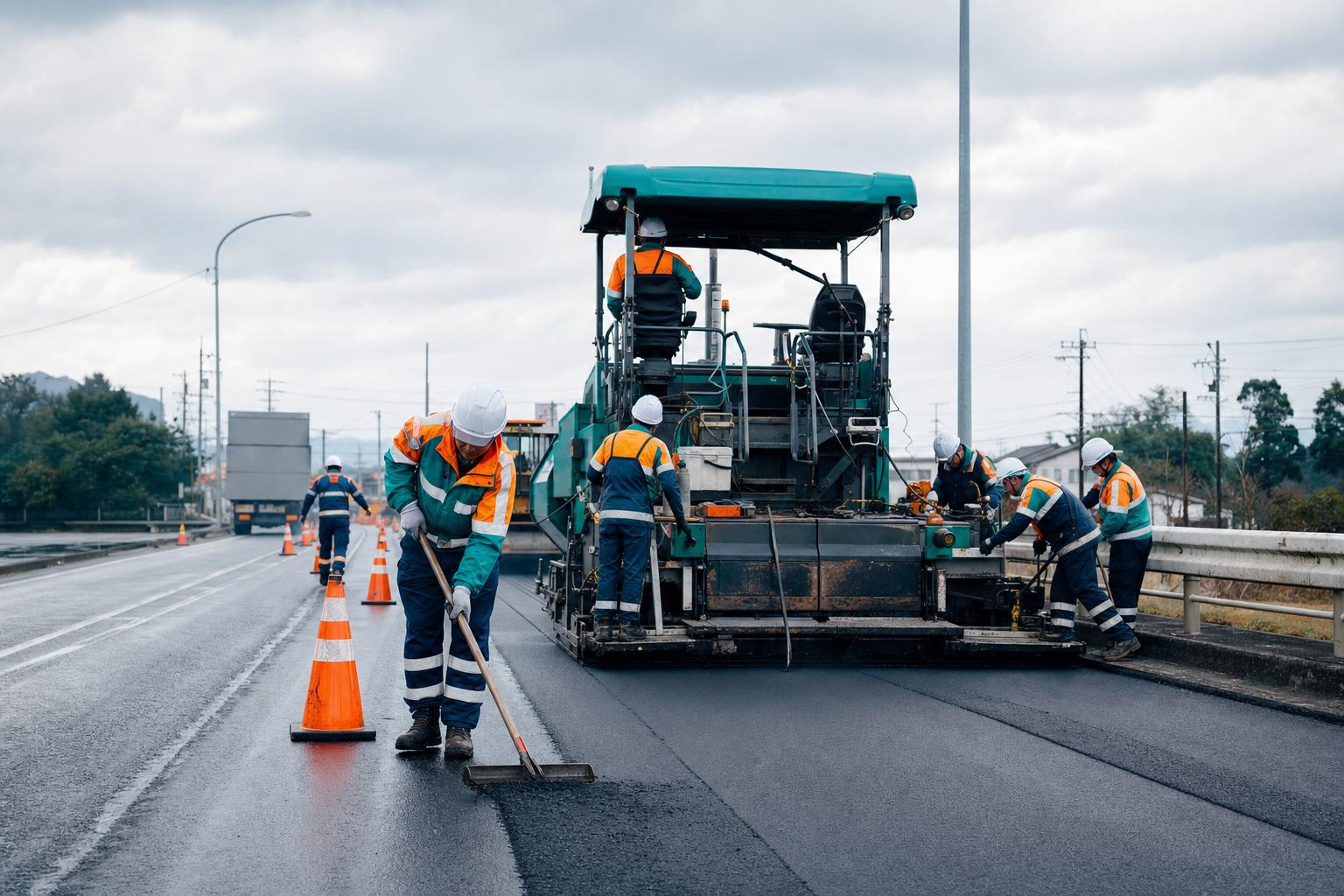 道路舗装工事